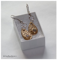 Bronze PMC June Earrings