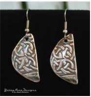 PMC Celtic Earrings
